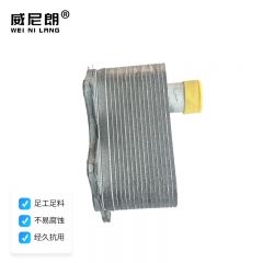 迈腾06J117 021 D油冷器发动机机油冷却器汽车润滑系统机械配件